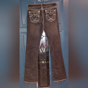 L.A. Idol Black Boot Cut Jeans